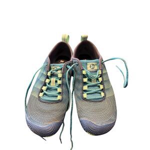 Merrell Womens Blue Green Vapor Glove 2 Trail Running Shoes Sneaker Size 5.5
